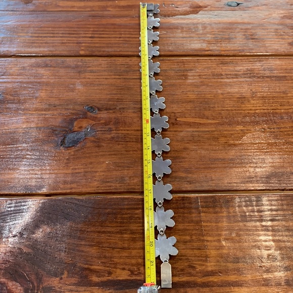 Vintage Federico Jimenez Turquoise Flower Necklace - Picture 8 of 17